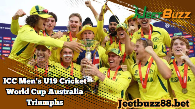 Australia Clinches ICC Men's U19 Cricket World Cup Title