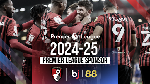 BJ88 Signs as AFC Bournemouth's Premier League Sponsor for 2024-25 Season